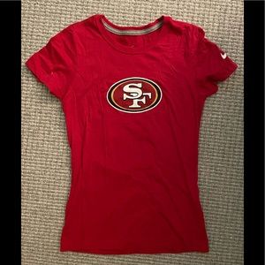 Women’s San Francisco 49ers Tee Nike Small